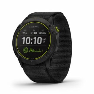 Текстилна каишка за Garmin 26 mm черна
