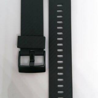 Силиконова каишка за Suunto 24 мм черна