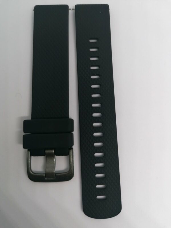 Силиконова каишка за Garmin Vivoactive / Vivomove 18 мм черна