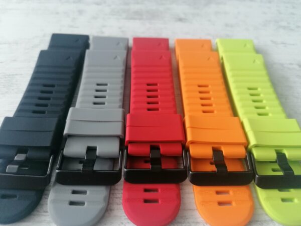 Силиконова каишка за Garmin Fenix 26 mm Quick Fit оранжева NEW - Image 2