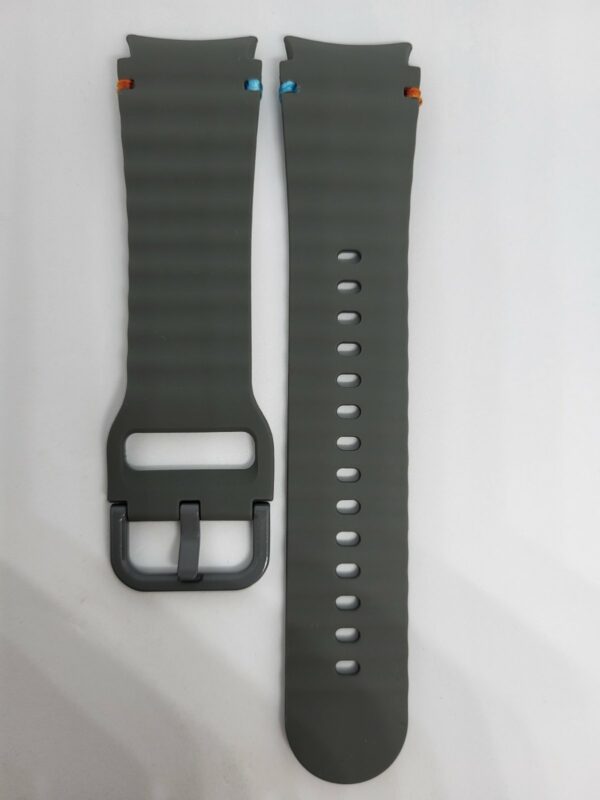 Силиконова каишка за Samsung Galaxy watch 7 40mm / 44 mm графитено сива