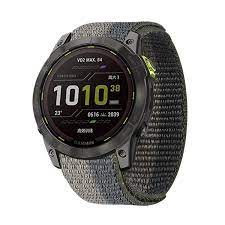 Текстилна каишка за Garmin 22 mm сива двуцветна